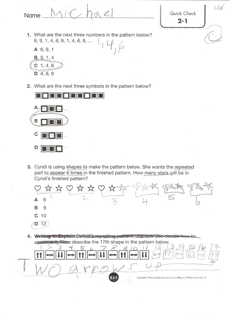 Envision math problem solving handbook template